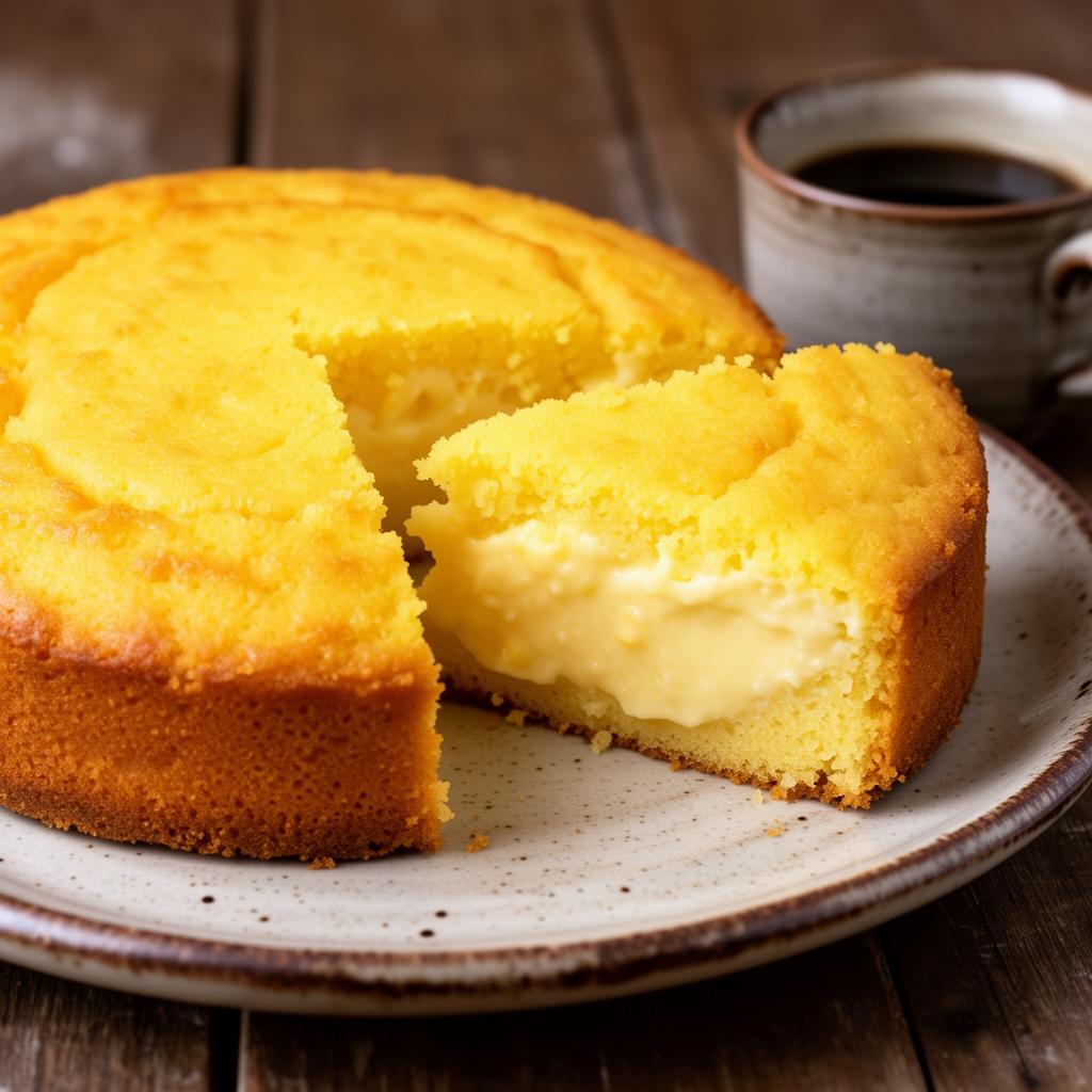 Bolo de Fubá Cremoso